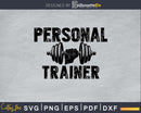 Personal Trainer Svg Design Cricut Printable Cutting Files