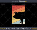 Pig Farm Animals Retro vintage Style digital cut svg png