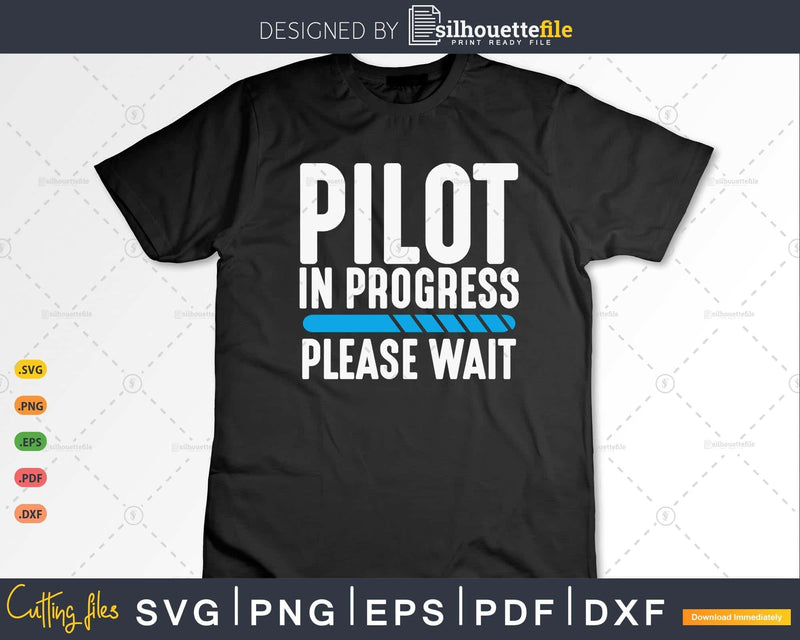 Pilot In Progress Airline Aviation Aircraft Lover