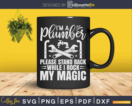 Pipe Fitter Plumbing Please Stand Back Plumber Svg Png
