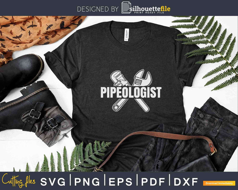 Pipeologist Plumber Pipes Repairman Plumbing Tradesperson