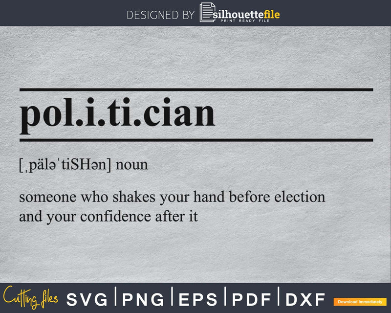 Politician definition avg printable file
