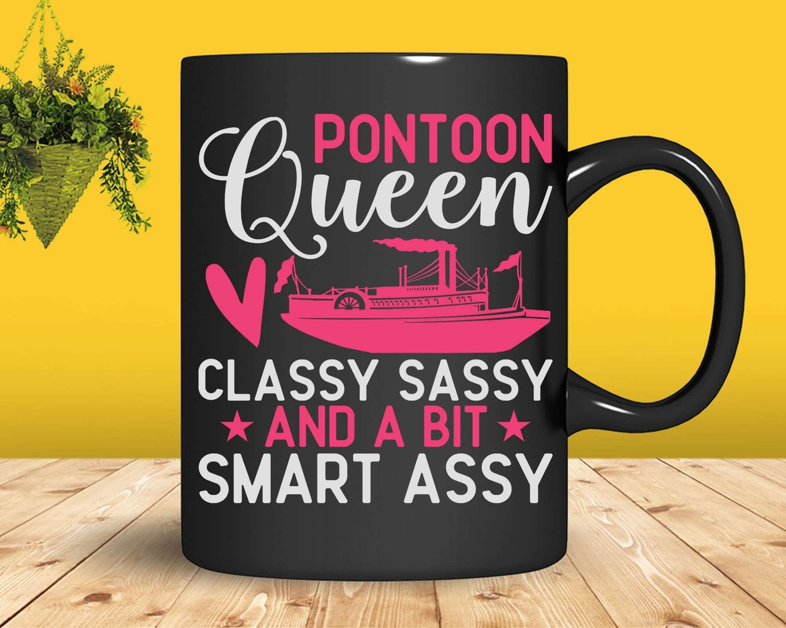 Pontoon Queen Classy Sassy And A Bit Smart Assy Svg Png Files Silhouettefile 1857