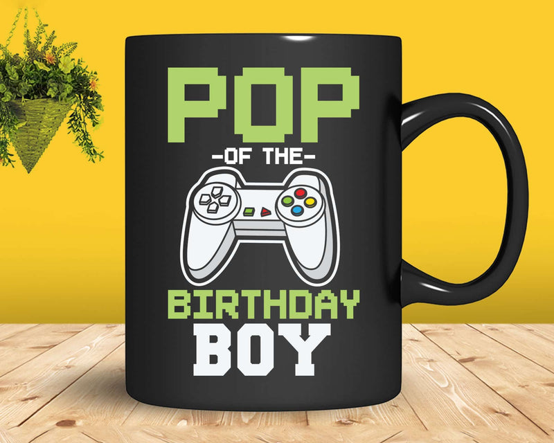 Pop of the Birthday Boy Matching Video Game cricut svg