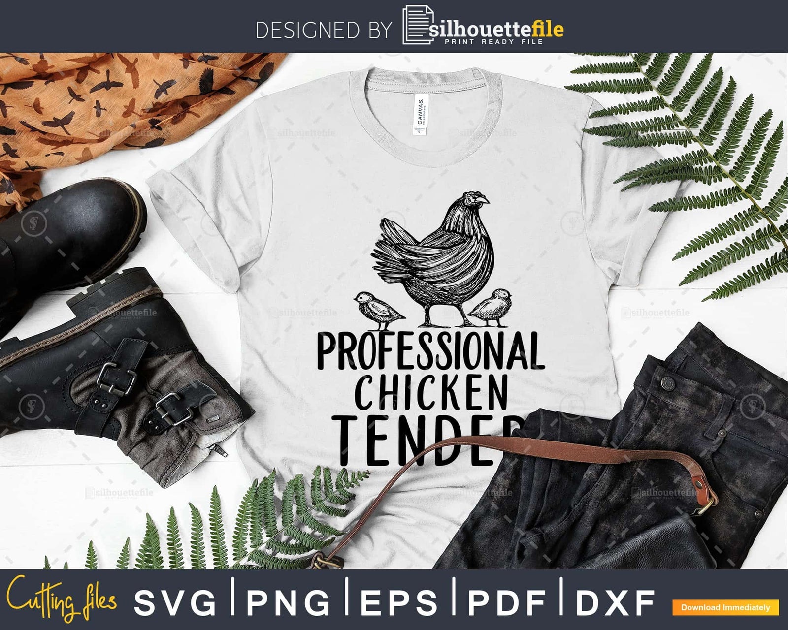 Professional chicken tender svg cricut craft cut files Silhouettefile