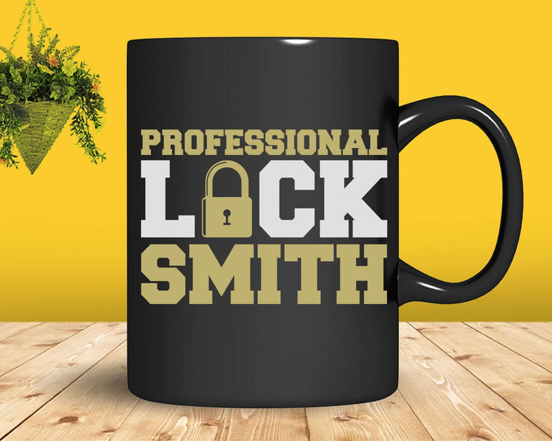 Professional Locksmith Svg Png Cricut Files