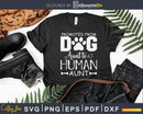 Promoted From Dog Aunt To Human Svg Png Craft Cut Files