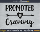Promoted To Grammy SVG Png cricut file