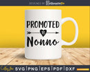 Promoted To Nonno SVG PNG cutting printable file