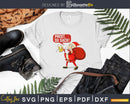Prost Du sack! Beer drink santa svg cut files design cricut