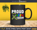 Proud Autism Cousin Of Awesome Autistic Svg Dxf Png Cricut