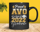 Proud Avo of a Class 2022 Graduate Funny Senior Svg Png