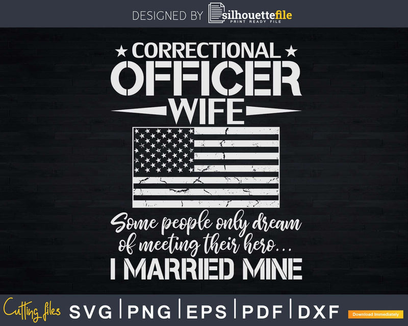 Proud Correctional Officer Wife Prison Guard Wives