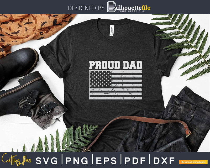Proud Dad of Correctional Officer Svg Dxf Cut Files
