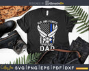 Proud Dad U.S. Air Force Stars Family svg dxf craft cut file