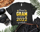 Proud Gram of a Class 2022 Graduate Funny Senior Svg Png