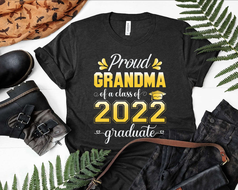 Proud Grandma of a Class 2022 Graduate Funny Senior Svg Png