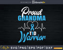 Proud Grandma Of A T1D Warrior Diabetic Diabetes Awareness