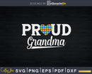 Proud Grandma Puzzle Heart Autism Awareness Svg Dxf Png