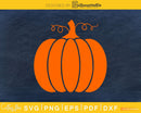Pumpkin Halloween digital svg craft cutting cricut cut file