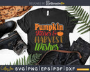 Pumpkin Kisses & Harvest Wishes Svg Digital Cut Files