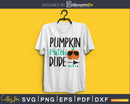 Pumpkin Patch Dude helloween cricut svg craft cut files