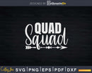 Quad Squad Kettlebell Svg Dxf Cut Files