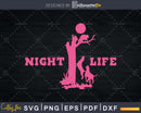 Raccoon Coon Hunting Night Life Svg Cricut Printable Cut