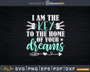 Real Estate Agent I’m the key to home of your dreams Svg