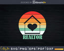Real Estate or Realtor Retro Vintage Svg Dxf Cricut Files