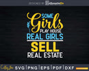 Realtor Girl Sell Real Estate Svg Dxf Cricut Files