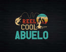 Reel Cool Abuelo Retro Fishing Png Svg T-shirt Design