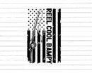 Reel Cool Bampy Fishing American Flag Png Svg Cut Files