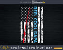 Reel cool Bapa Fishing American Flag T-shirt Design Svg Cut