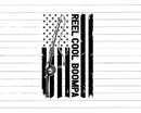 Reel Cool Boompa Fishing American Flag Png Svg Cut Files