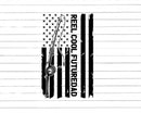 Reel Cool Future Dad Fishing American Flag Png Svg Cut