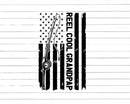 Reel Cool Grandpap Fishing American Flag Png Svg Cut Files