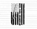 Reel Cool Grandpaw Fishing American Flag Png Svg Cut Files
