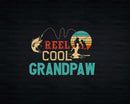 Reel Cool Grandpaw Retro Fishing Png Svg Digital Art Files