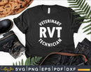 Registered Veterinary Technician Vet Tech Graduation Svg