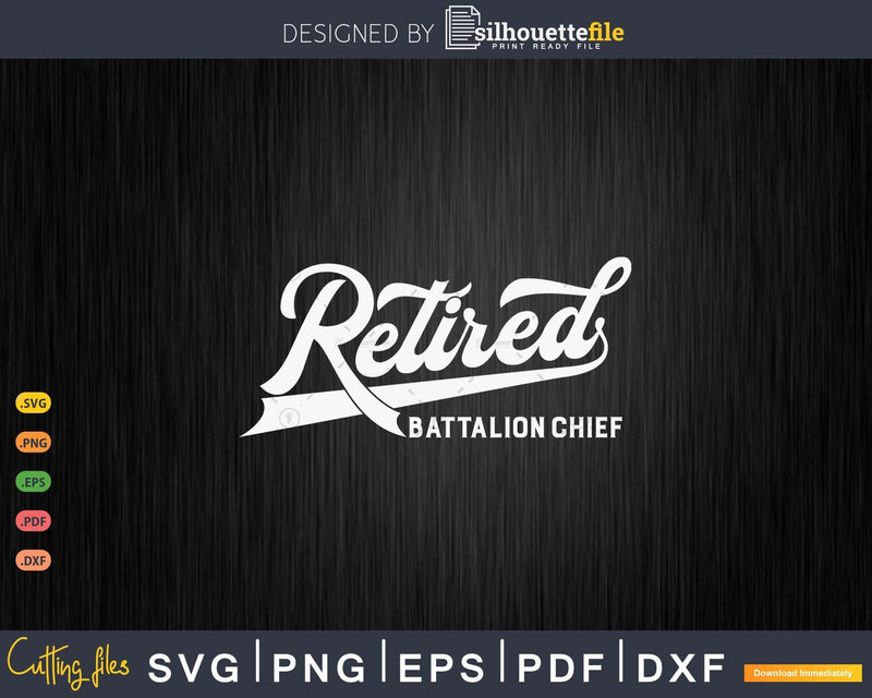 Retired Battalion Chief
