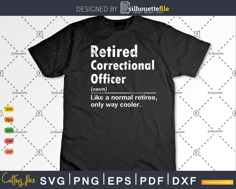 Retired Correctional Officer Definition Normal Only Cooler