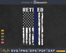 Retired Police corporal American Flag Patriotic Gifts