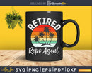 Retired Repo Agent Retirement Svg Dxf Cricut File