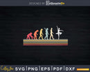 Retro Ballet Evolution Ballerina Girls Svg Dxf Instant Cut