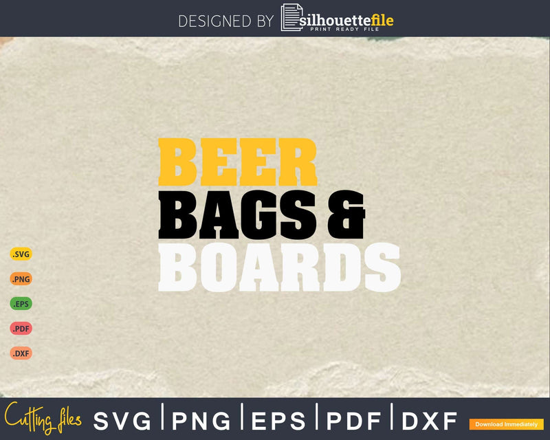 Retro Beer Bags and Boards