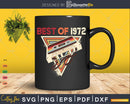 Retro Best of 1972 Mixtape Vintage 51st Birthday Cassette