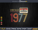 Retro Best of 1977 Mixtape Cassette Vintage 46th Birthday