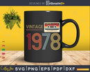 Retro Best of 1978 Mixtape Cassette Vintage 45th Birthday
