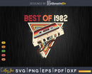 Retro Best of 1982 Mixtape Vintage 41st Birthday Cassette